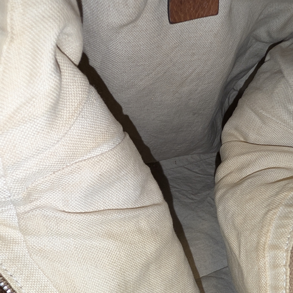 Gucci Brown and Cream Monogram Shoulder Bag - Picture 11 of 16